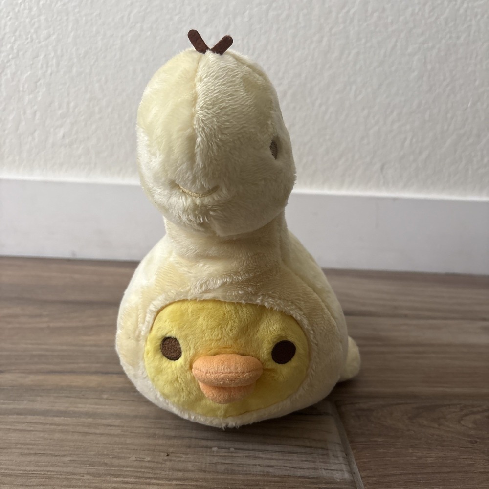 San-X Rilakkuma Dinosaur Pretend Plush Toy Kiiroitori MY72401 66432 JAPAN IMPORT